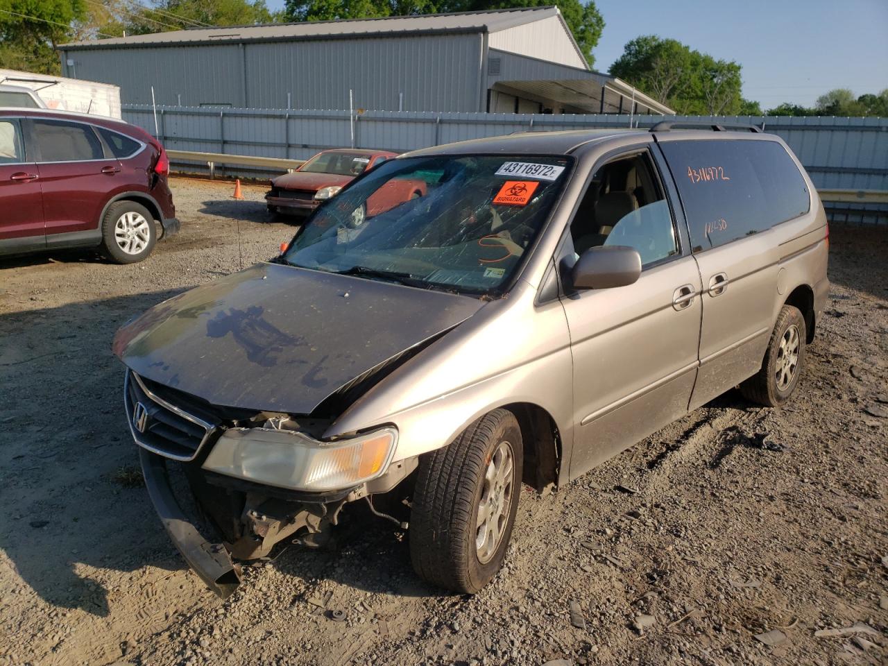 Photo 2 from auction – 2004 HONDA ODYSSEY EX with VIN 5FNRL18964B014113