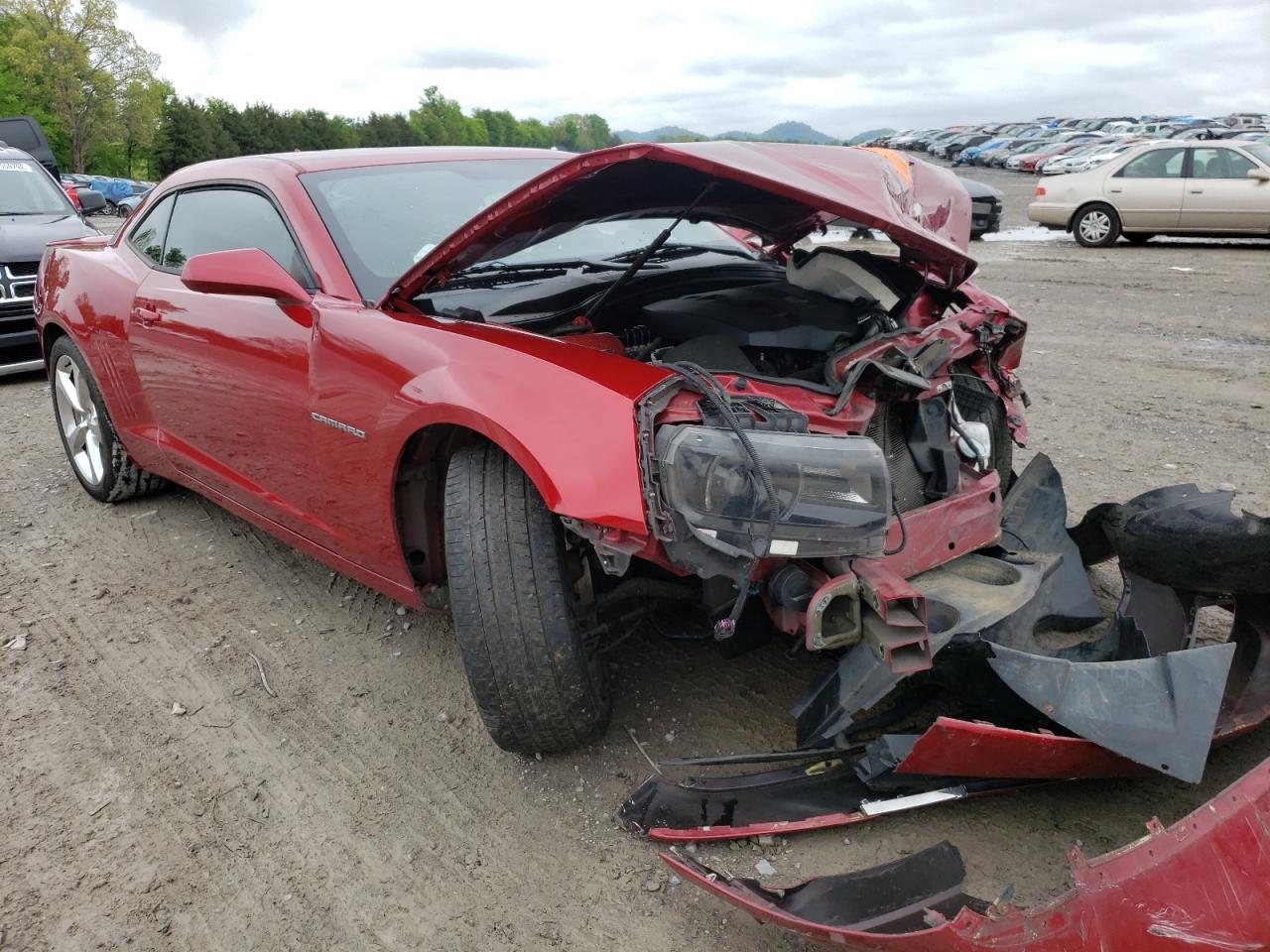 Photo 11 from auction – 2014 CHEVROLET CAMARO LT with VIN 2G1FC1E30E9130361