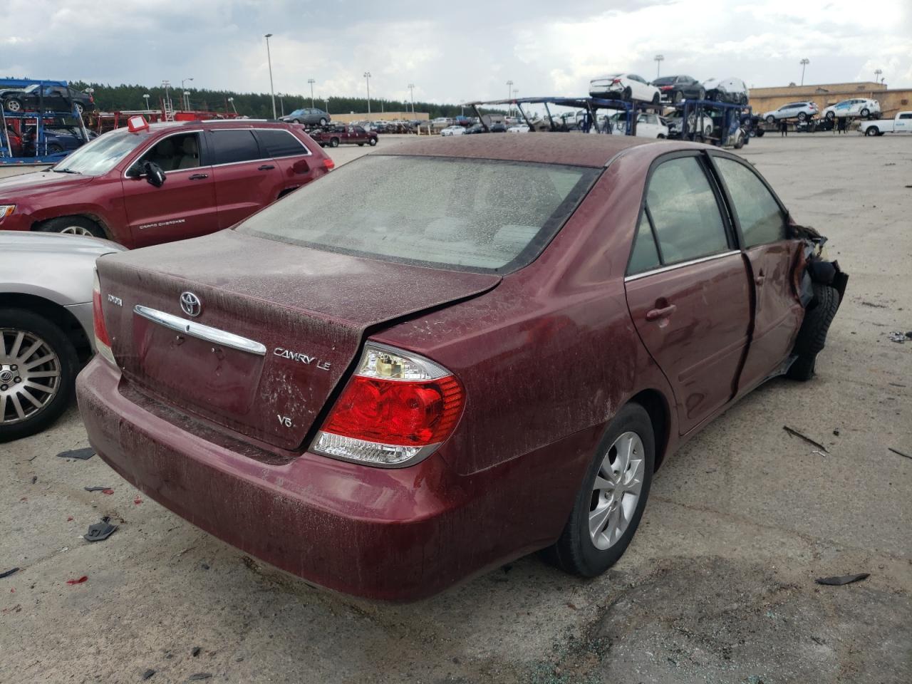 Photo 4 from auction – 2005 TOYOTA CAMRY LE with VIN 4T1BF32K45U099506