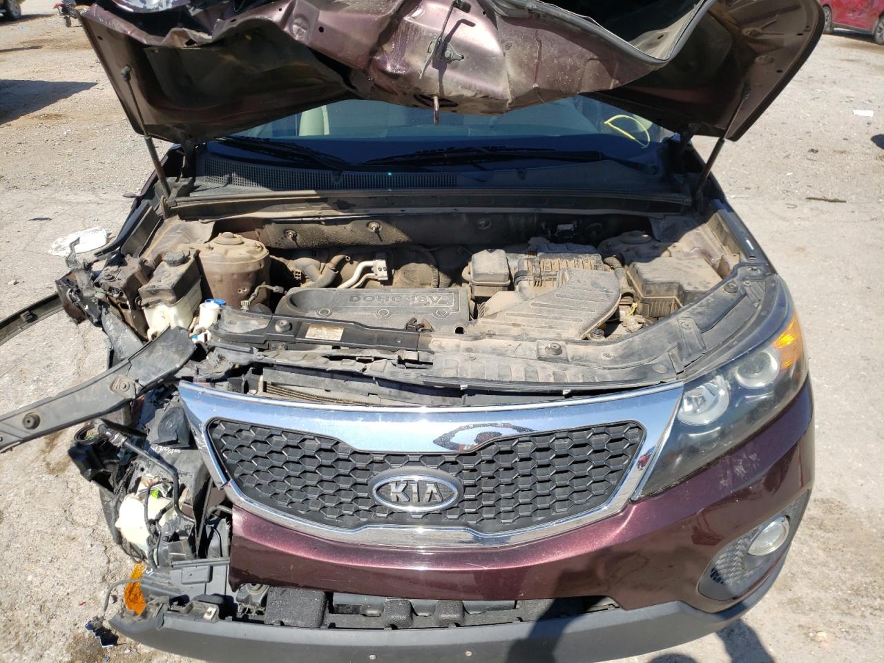 Photo 7 from auction – 2011 KIA SORENTO BA with VIN 5XYKT4A10BG118934