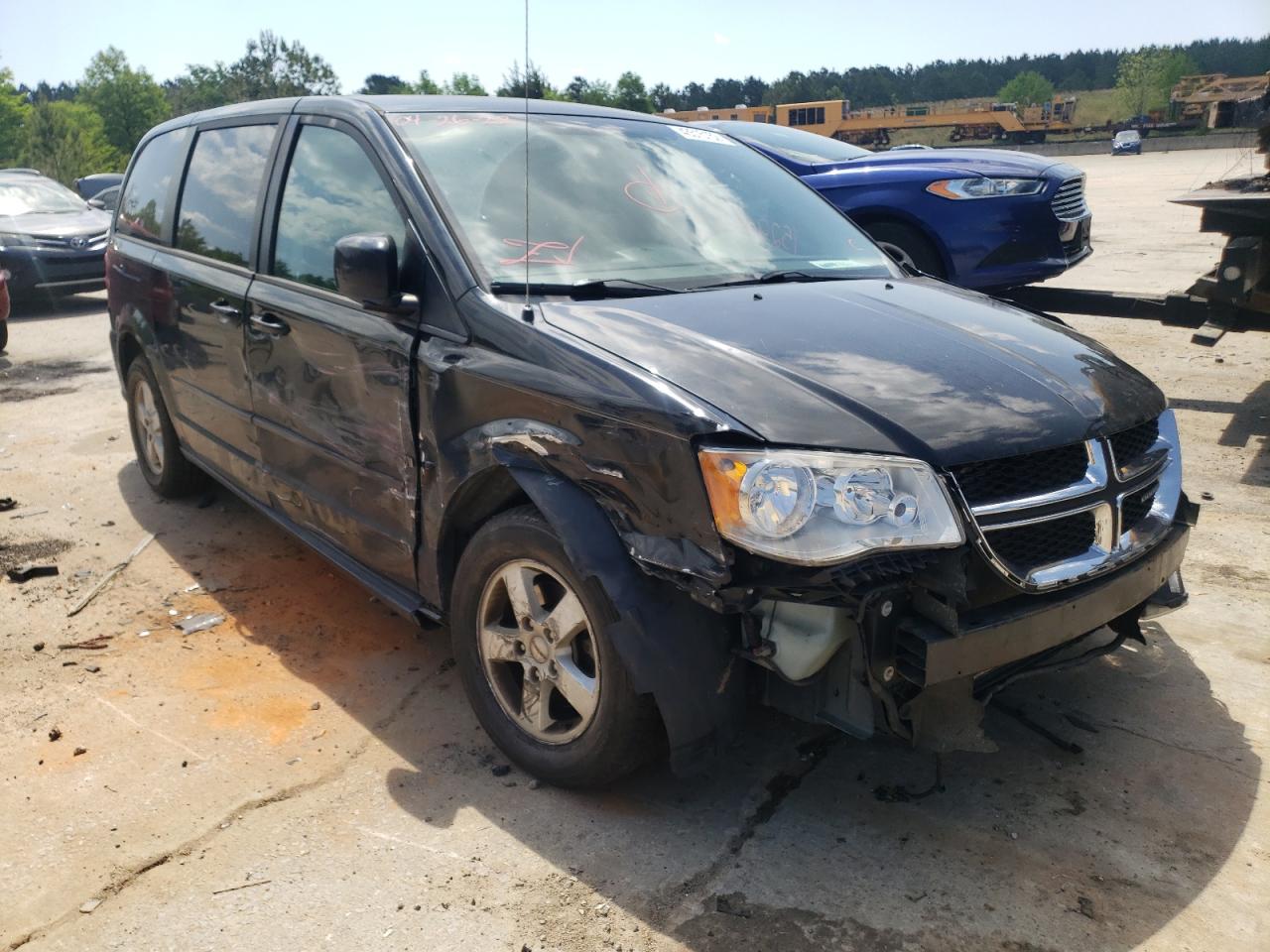 DODGE GRAND CARA 2012 with VIN 2C4RDGCG1CR104620 - Photo from auction