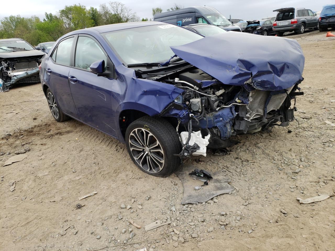 TOYOTA COROLLA L 2015 with VIN 2T1BURHE2FC339214 - Photo from auction