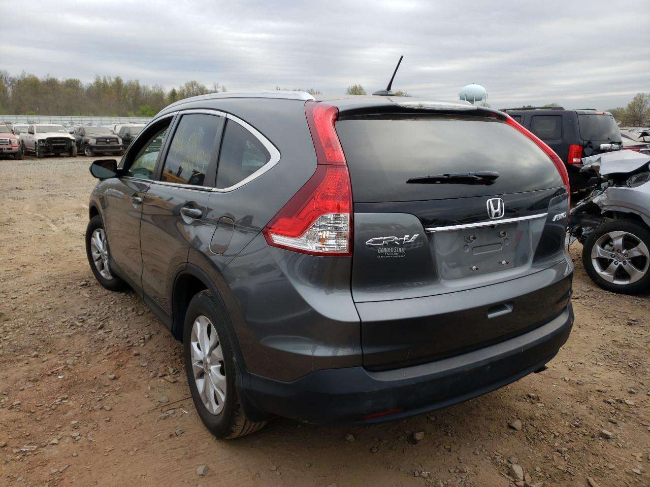 Photo 3 from auction – 2014 HONDA CR-V EXL with VIN 5J6RM4H72EL003678