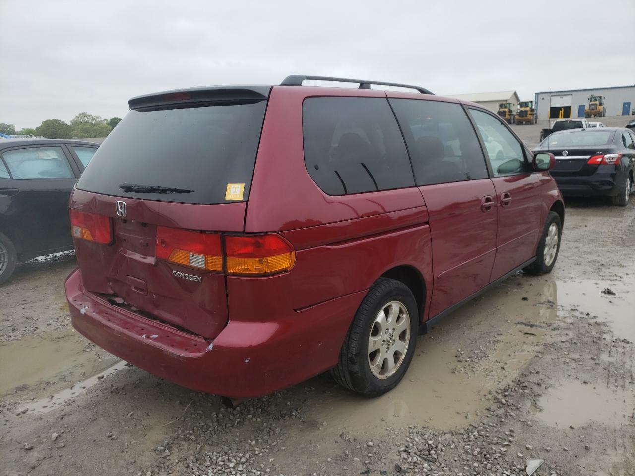 Photo 4 from auction – 2002 HONDA ODYSSEY EX with VIN 2HKRL18642H545346