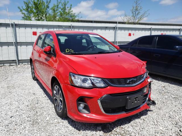 CHEVROLET SONIC LT 2020 with VIN 1G1JD6SBXL4121652 - Photo from auction