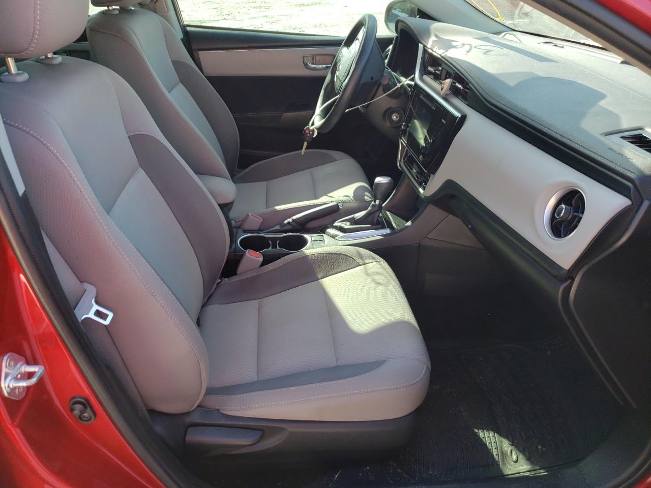 Photo 5 from auction – 2017 TOYOTA COROLLA L with VIN 2T1BURHE4HC814624