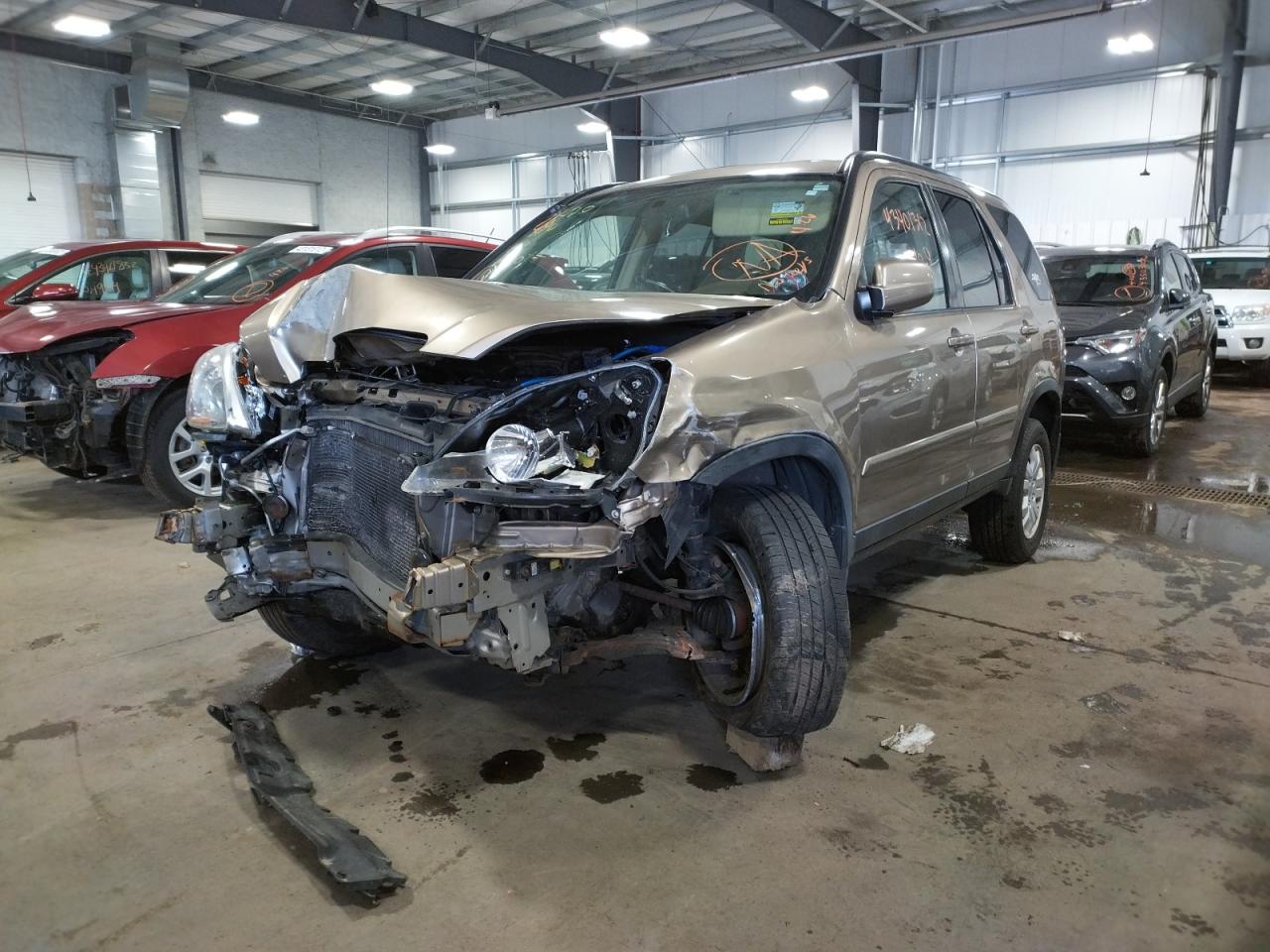 Photo 2 from auction – 2005 HONDA CR-V SE with VIN JHLRD78955C031017