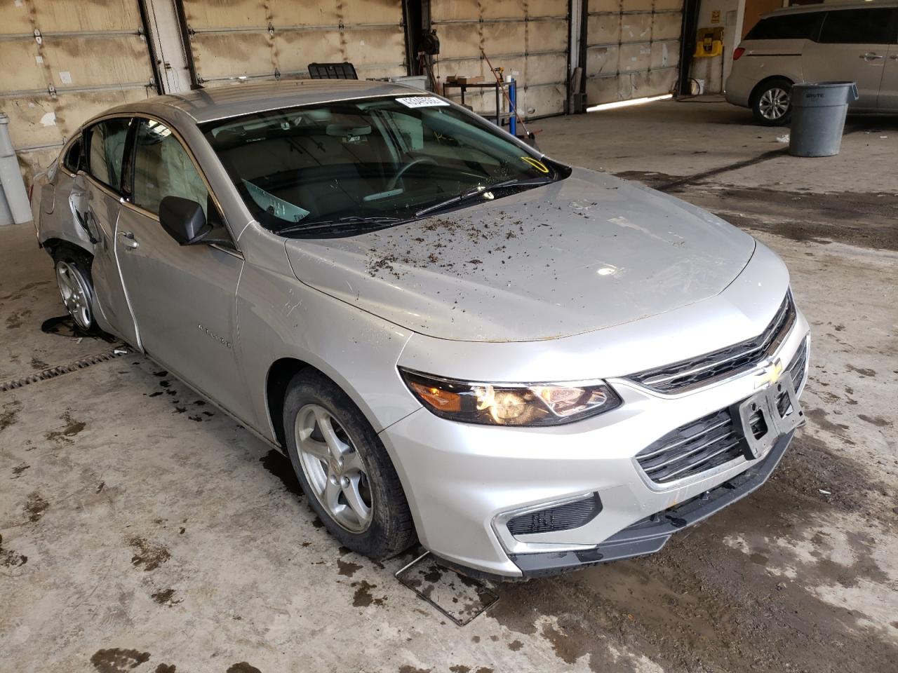 CHEVROLET MALIBU LS 2018 with VIN 1G1ZC5ST0JF160860 - Photo from auction