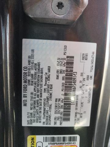 Photo 10 from auction – 2015 FORD MUSTANG with VIN 1FA6P8AM6F5409143