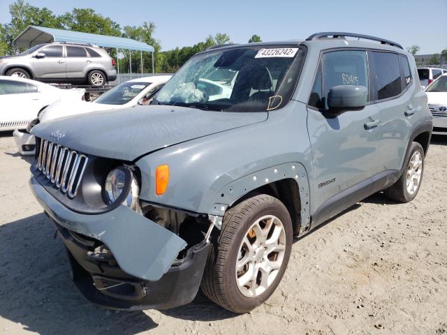 Photo 2 from auction – 2017 JEEP RENEGADE L with VIN ZACCJABB0HPG45333