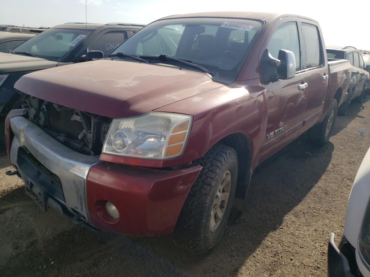 Photo 2 from auction – 2005 NISSAN TITAN XE with VIN 1N6AA07B45N525840