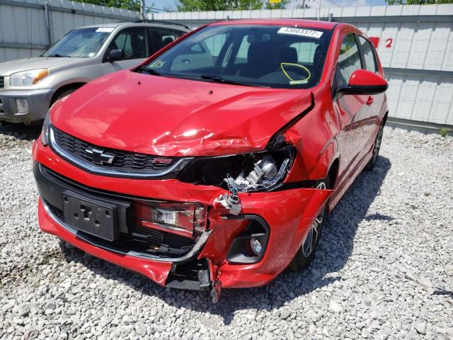Photo 9 from auction – 2020 CHEVROLET SONIC LT with VIN 1G1JD6SBXL4121652