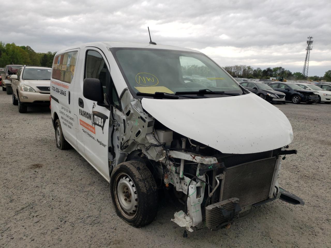 NISSAN NV200 2.5S 2015 with VIN 3N6CM0KN2FK699673 - Photo from auction