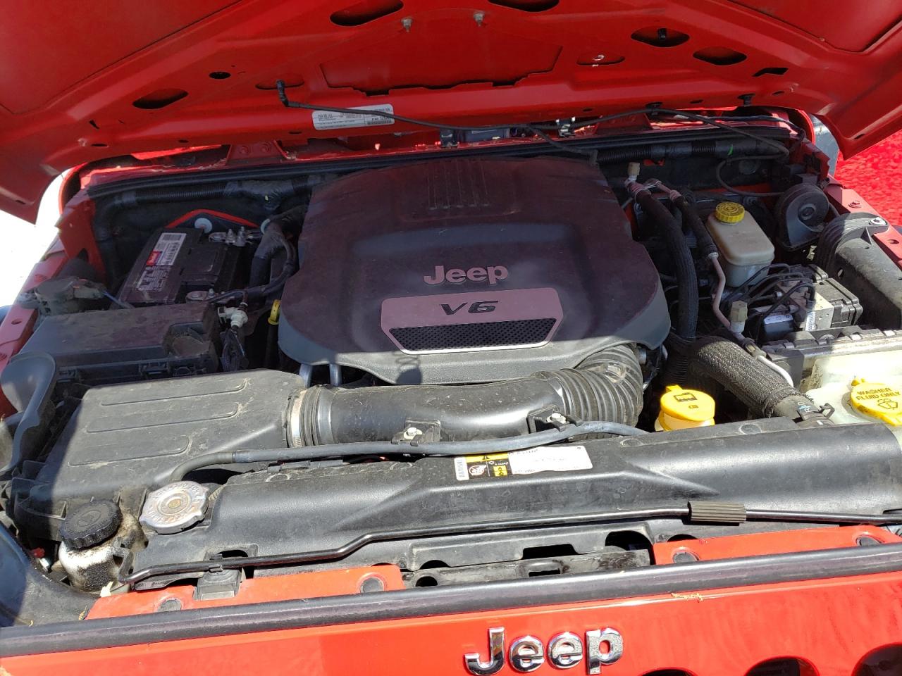 Photo 7 from auction – 2015 JEEP WRANGLER S with VIN 1C4AJWAG1FL674360
