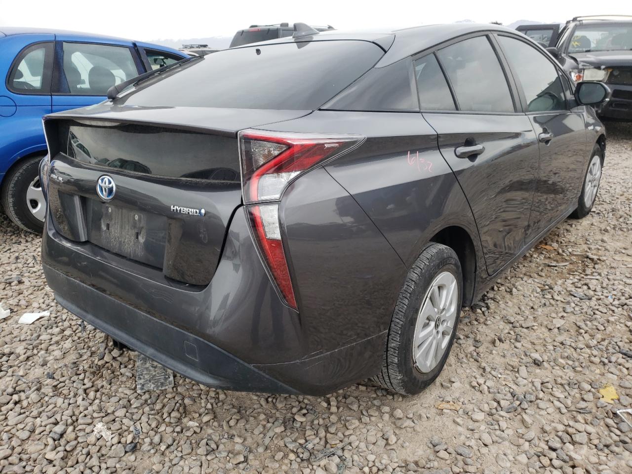 Photo 4 from auction – 2016 TOYOTA PRIUS with VIN JTDKBRFU7G3017386