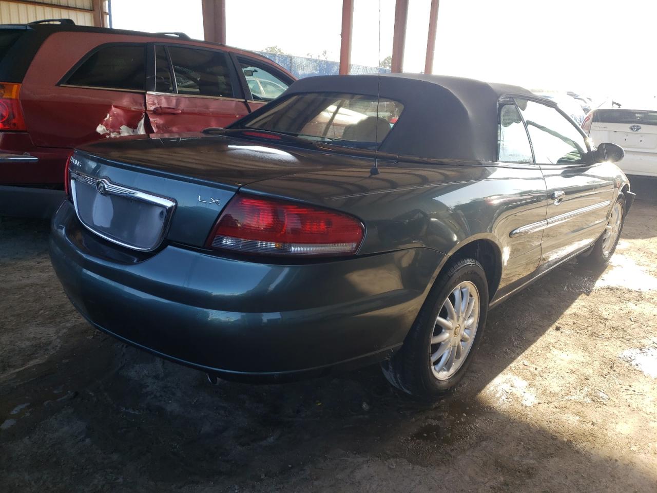 Photo 4 from auction – 2002 CHRYSLER SEBRING LX with VIN 1C3EL45R52N287566