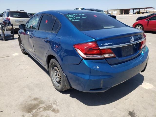 Photo 3 from auction – 2013 HONDA CIVIC LX with VIN 2HGFB2F5XDH571727