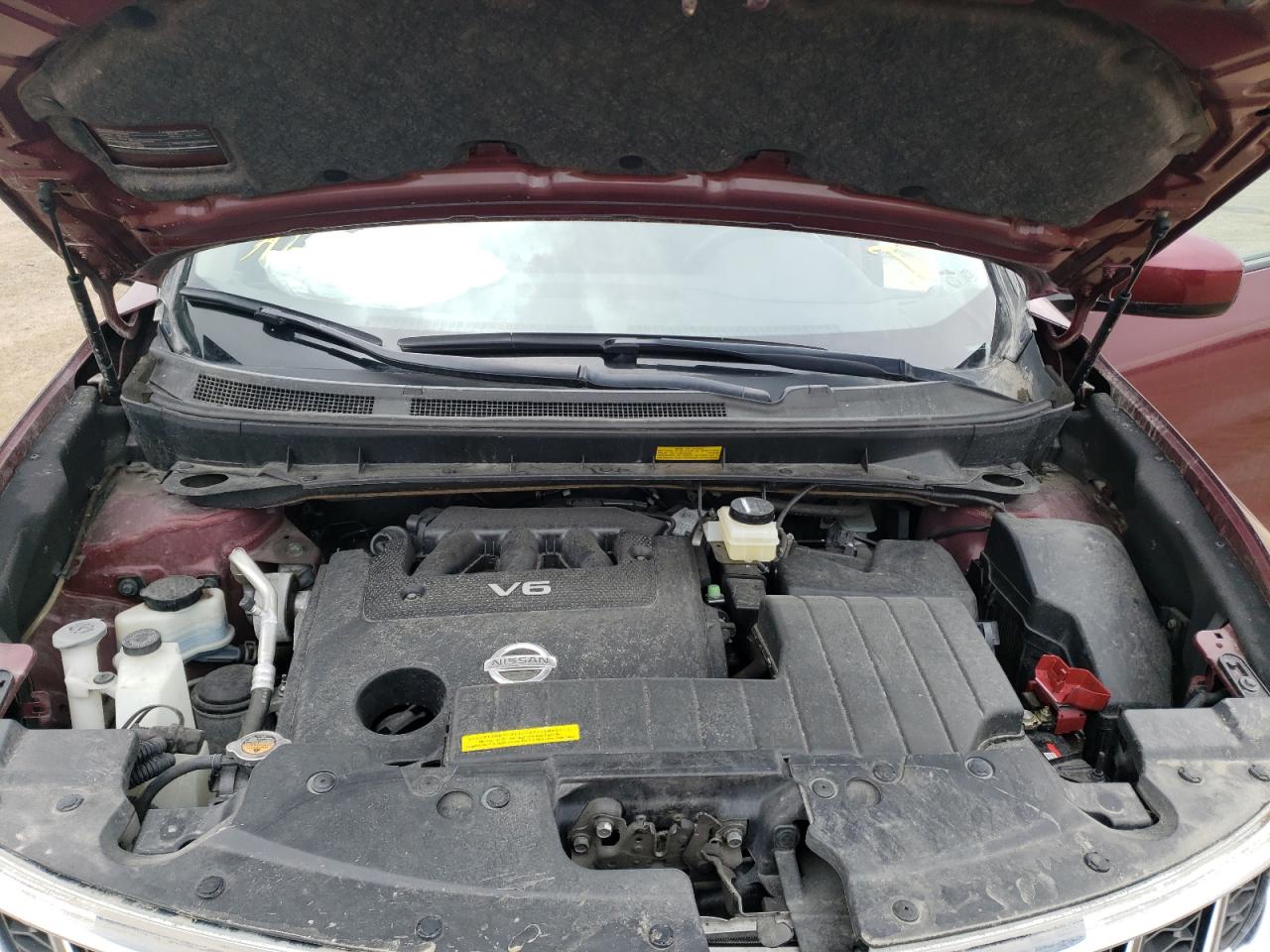 Photo 7 from auction – 2012 NISSAN MURANO S with VIN JN8AZ1MW2CW222897