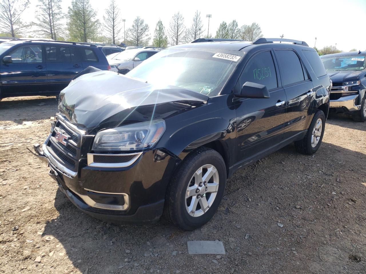 Photo 2 from auction – 2016 GMC ACADIA SLE with VIN 1GKKVNED3GJ109600