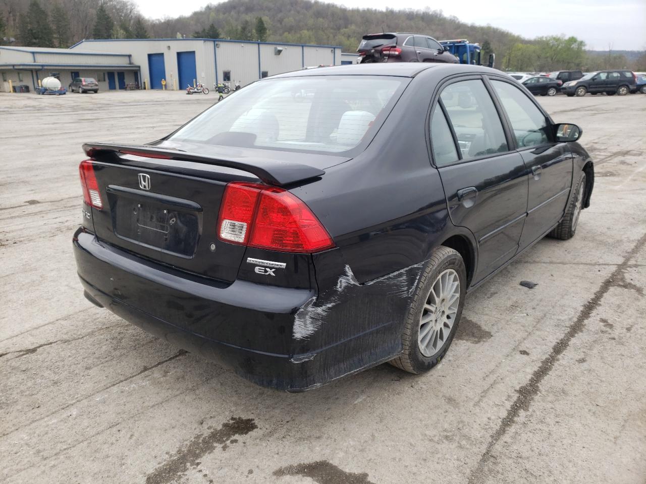 Photo 4 from auction – 2005 HONDA CIVIC EX with VIN 2HGES267X5H573234