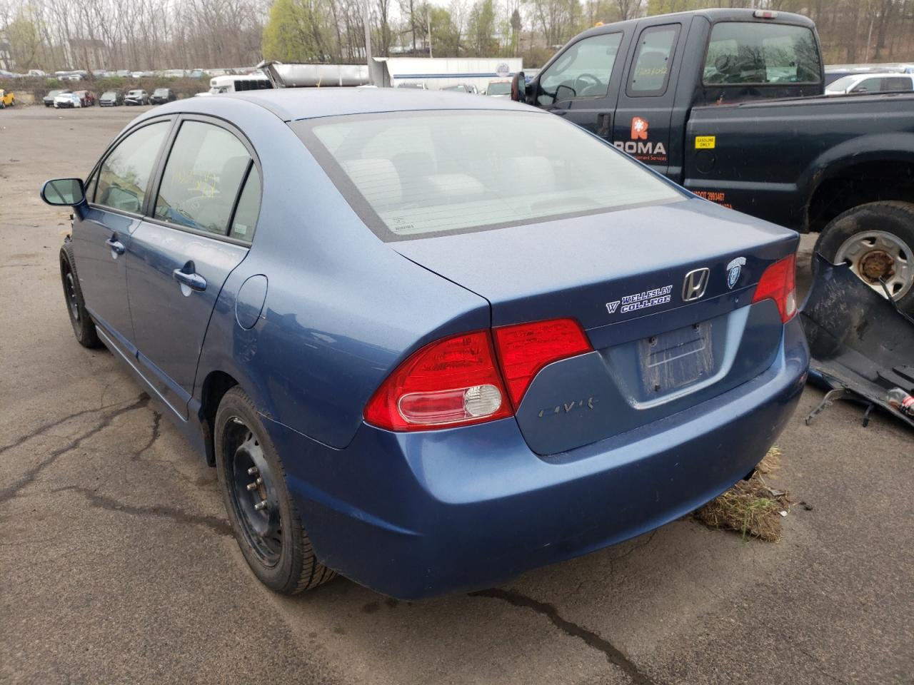 Photo 3 from auction – 2007 HONDA CIVIC with VIN 2HGFA16507H503731