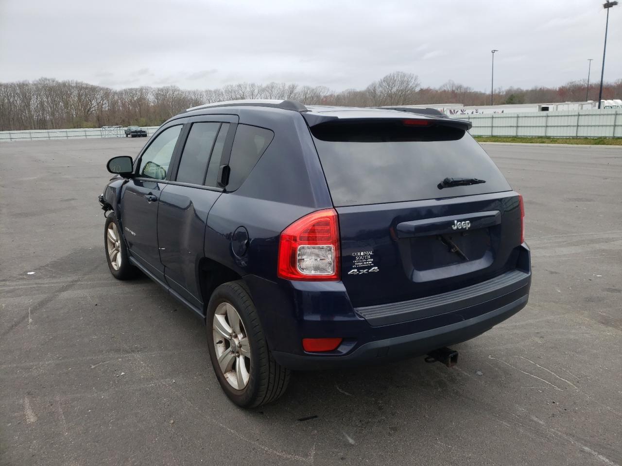 Photo 3 from auction – 2013 JEEP COMPASS SP with VIN 1C4NJDBB1DD275058