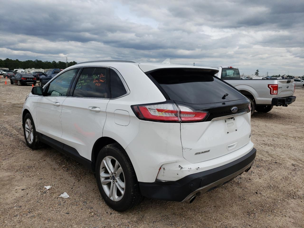 Photo 3 from auction – 2020 FORD EDGE SEL with VIN 2FMPK4J99LBA70558