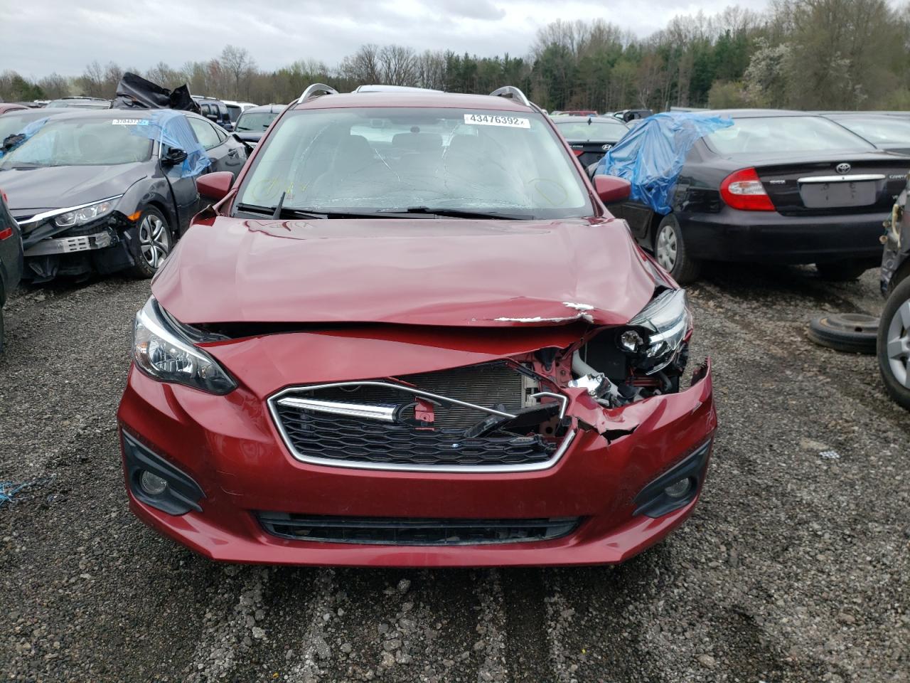 Photo 9 from auction – 2017 SUBARU IMPREZA PR with VIN 4S3GTAD66H3727132