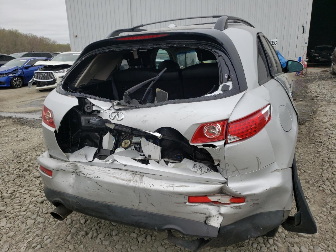 Photo 9 from auction – 2007 INFINITI FX35 with VIN JNRAS08W37X206390