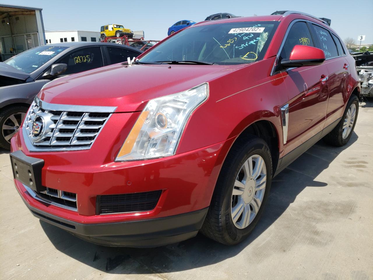 Photo 2 from auction – 2016 CADILLAC SRX LUXURY with VIN 3GYFNBE30GS554582