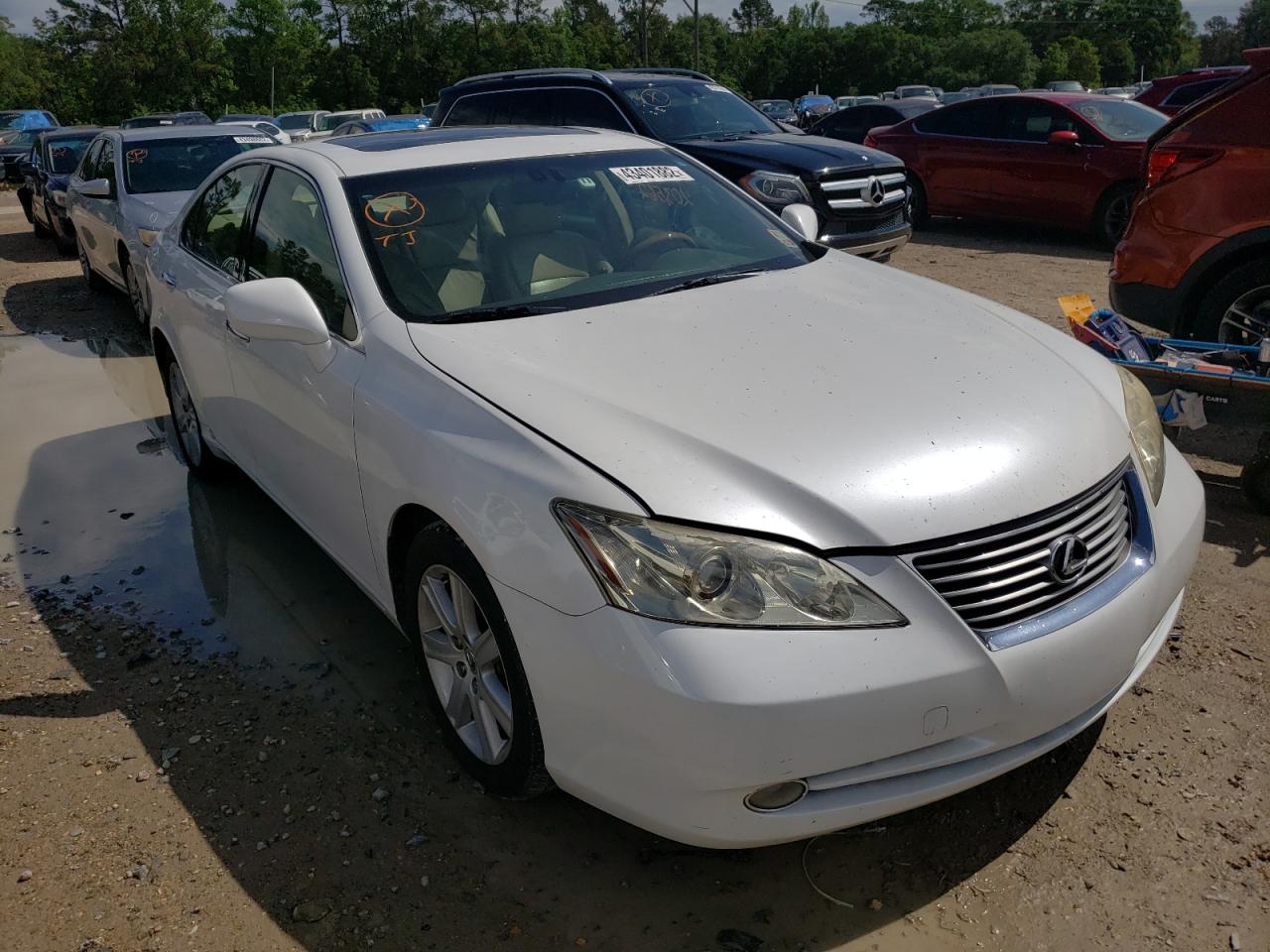 LEXUS ES 350 2007 with VIN JTHBJ46G772104435 - Photo from auction