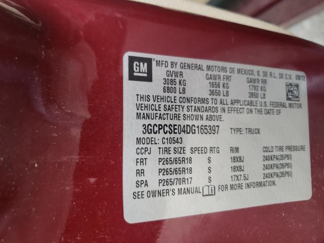 Photo 10 from auction – 2013 CHEVROLET SILVERADO with VIN 3GCPCSE04DG165397