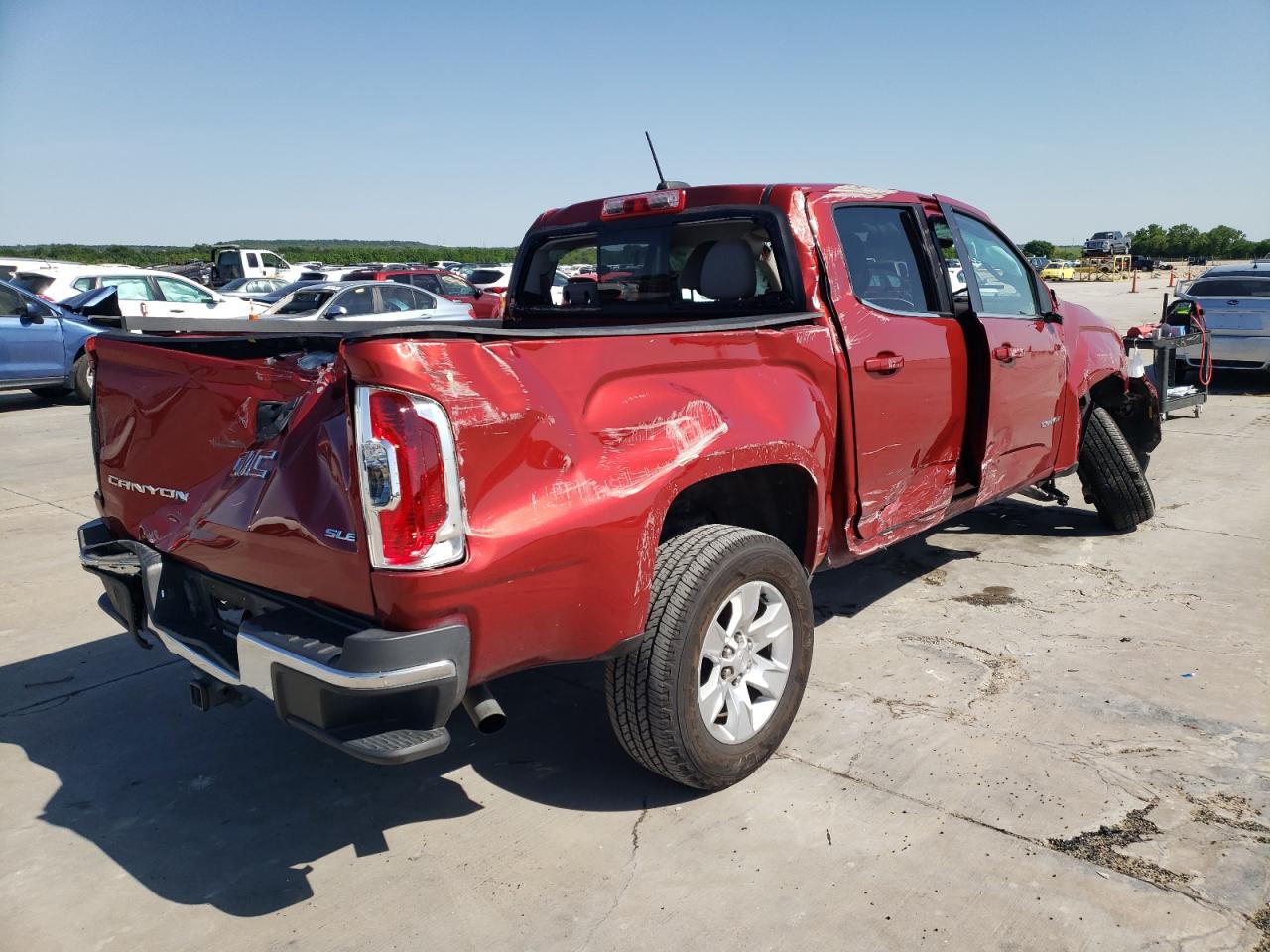 Photo 4 from auction – 2016 GMC CANYON SLE with VIN 1GTG5CE36G1110690