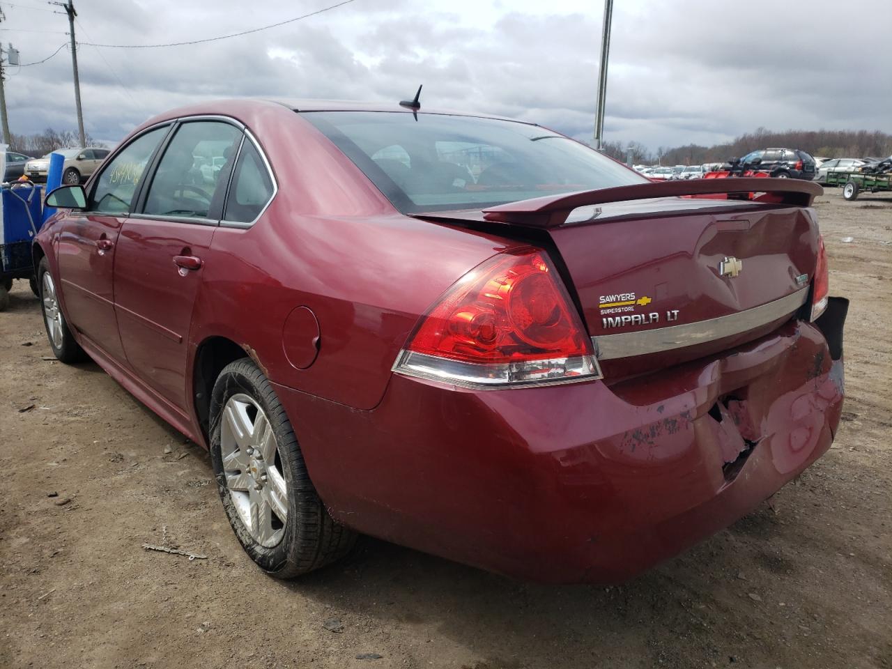 Photo 3 from auction – 2011 CHEVROLET IMPALA LT with VIN 2G1WB5EK8B1148599