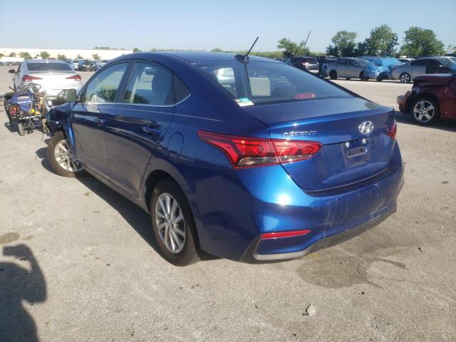 Photo 3 from auction – 2020 HYUNDAI ACCENT SE with VIN 3KPC24A61LE093351