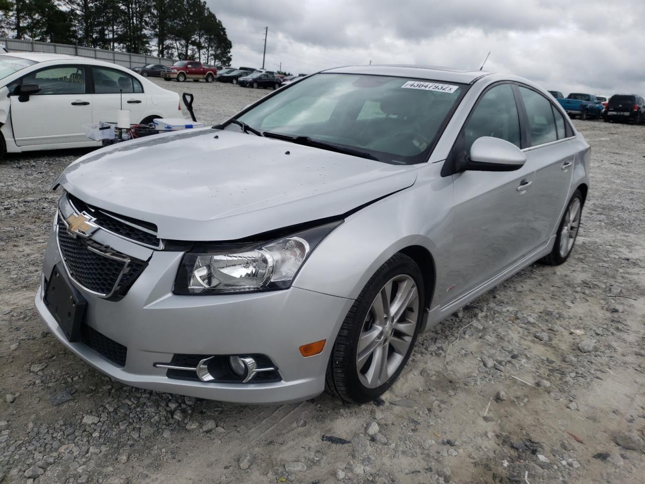 Photo 2 from auction – 2014 CHEVROLET CRUZE LTZ with VIN 1G1PG5SB4E7262813