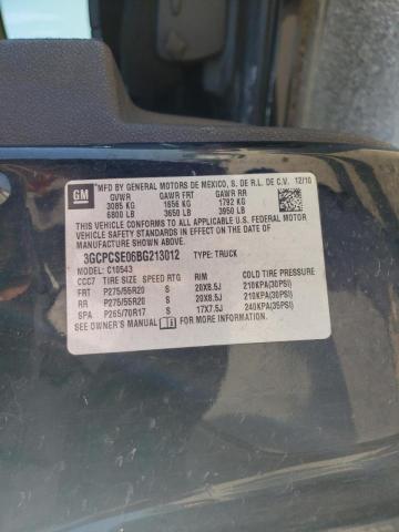 Photo 10 from auction – 2011 CHEVROLET SILVERADO with VIN 3GCPCSE06BG213012