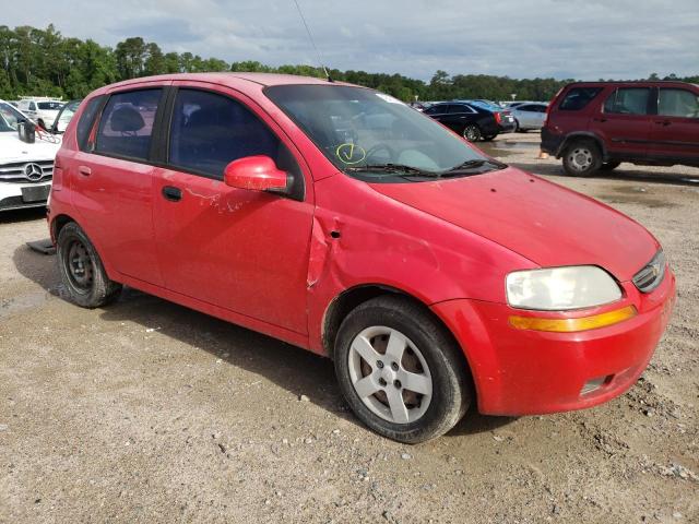 CHEVROLET AVEO 2005 with VIN KL1TD62625B421565 - Photo from auction