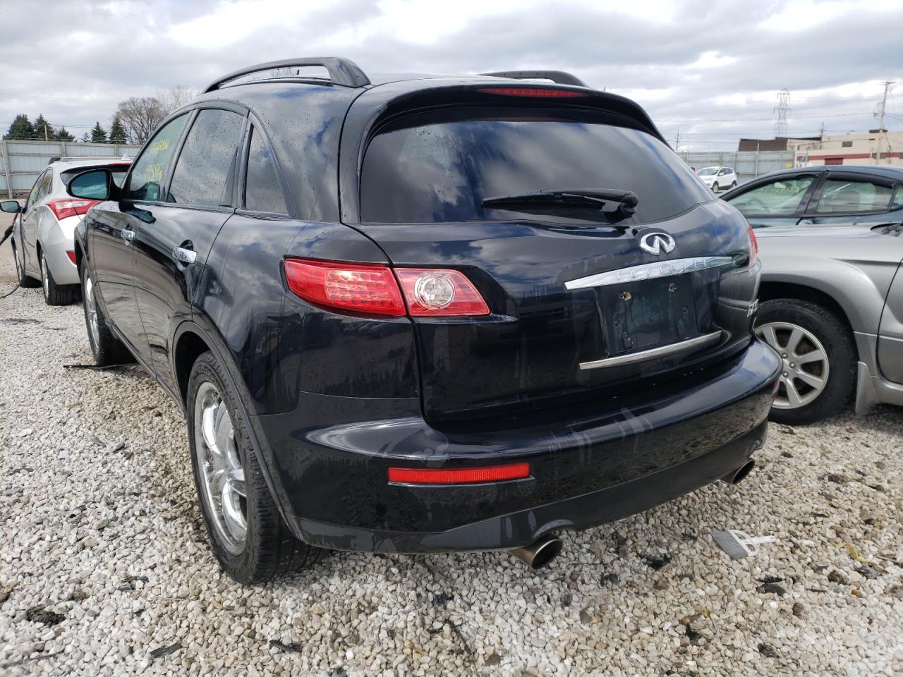 Photo 3 from auction – 2005 INFINITI FX35 with VIN JNRAS08W95X204043