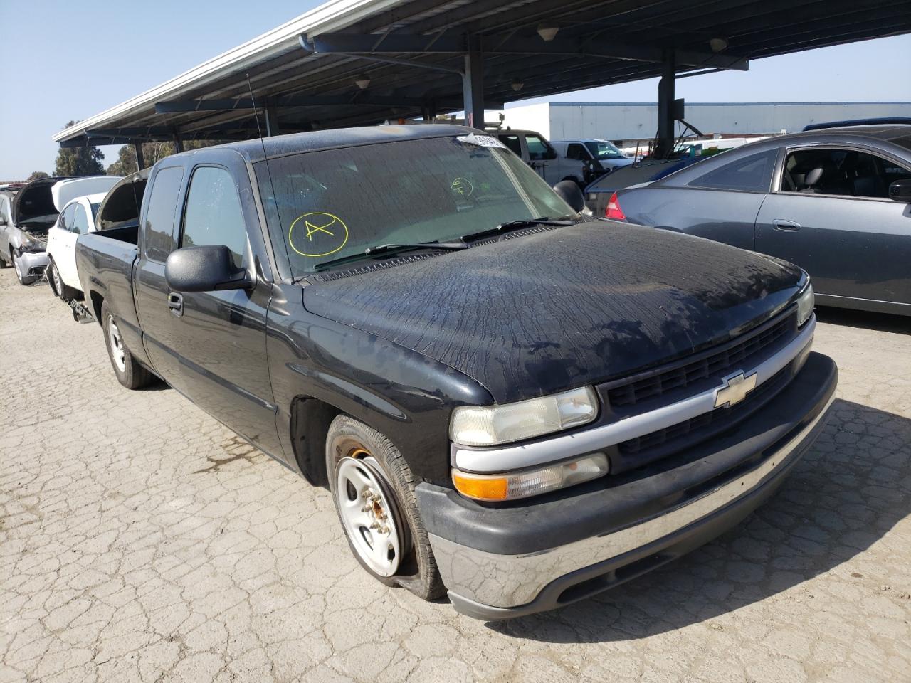 CHEVROLET SILVERADO 2001 with VIN 1GCEC19W91Z167724 - Photo from auction