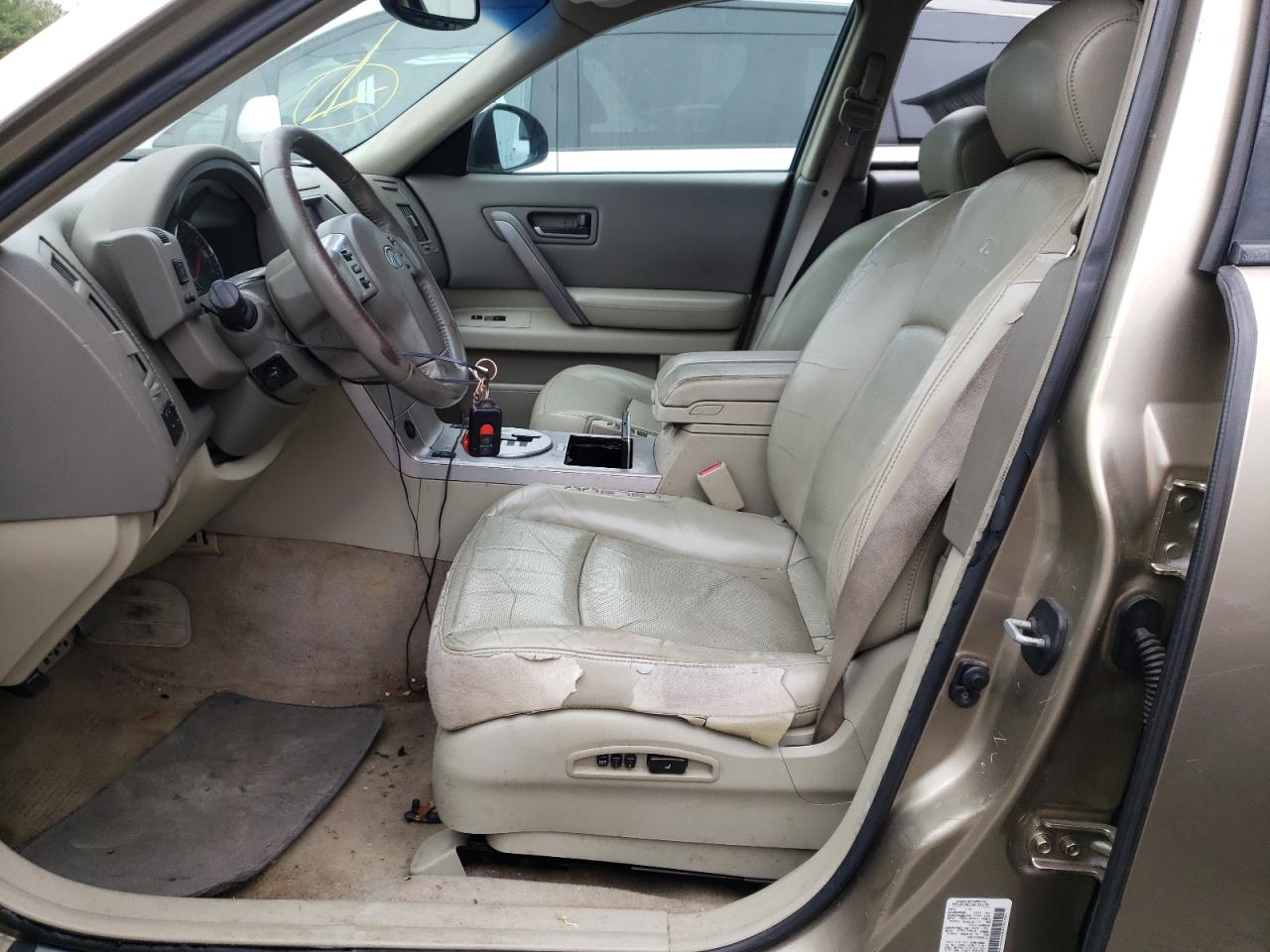 Photo 5 from auction – 2004 INFINITI FX35 with VIN JNRAS08W94X216689