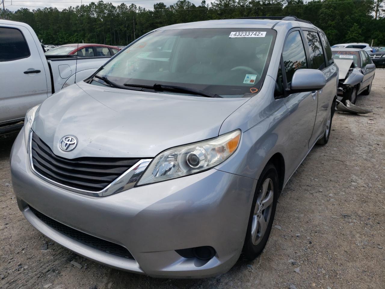 Photo 2 from auction – 2011 TOYOTA SIENNA LE with VIN 5TDKK3DC9BS080956