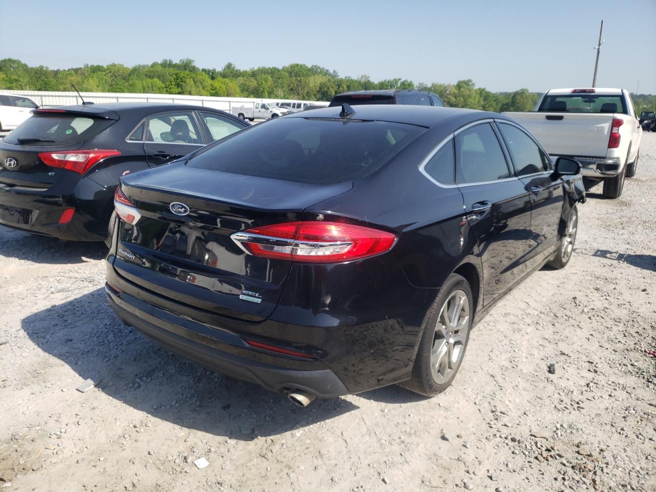 Photo 4 from auction – 2019 FORD FUSION SEL with VIN 3FA6P0CD0KR253168