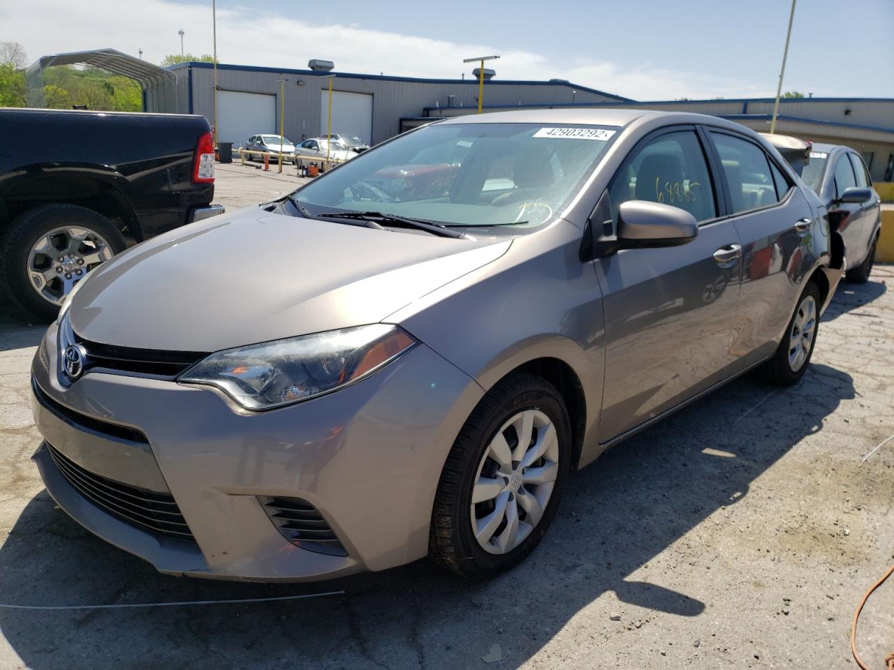 Photo 2 from auction – 2016 TOYOTA COROLLA L with VIN 2T1BURHEXGC673234