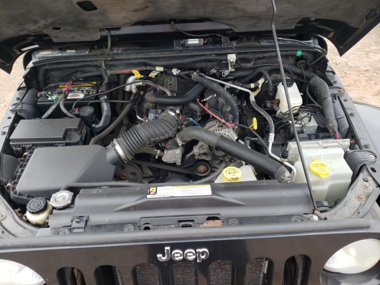 Photo 7 from auction – 2007 JEEP WRANGLER S with VIN 1J8FA54177L160160