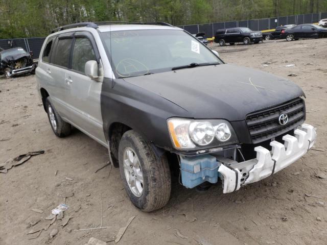 TOYOTA HIGHLANDER 2003 with VIN JTEHF21A830130869 - Photo from auction