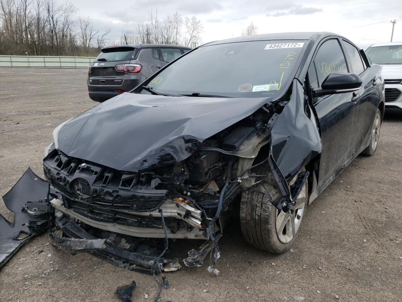 Photo 2 from auction – 2016 TOYOTA PRIUS with VIN JTDKARFU3G3520819
