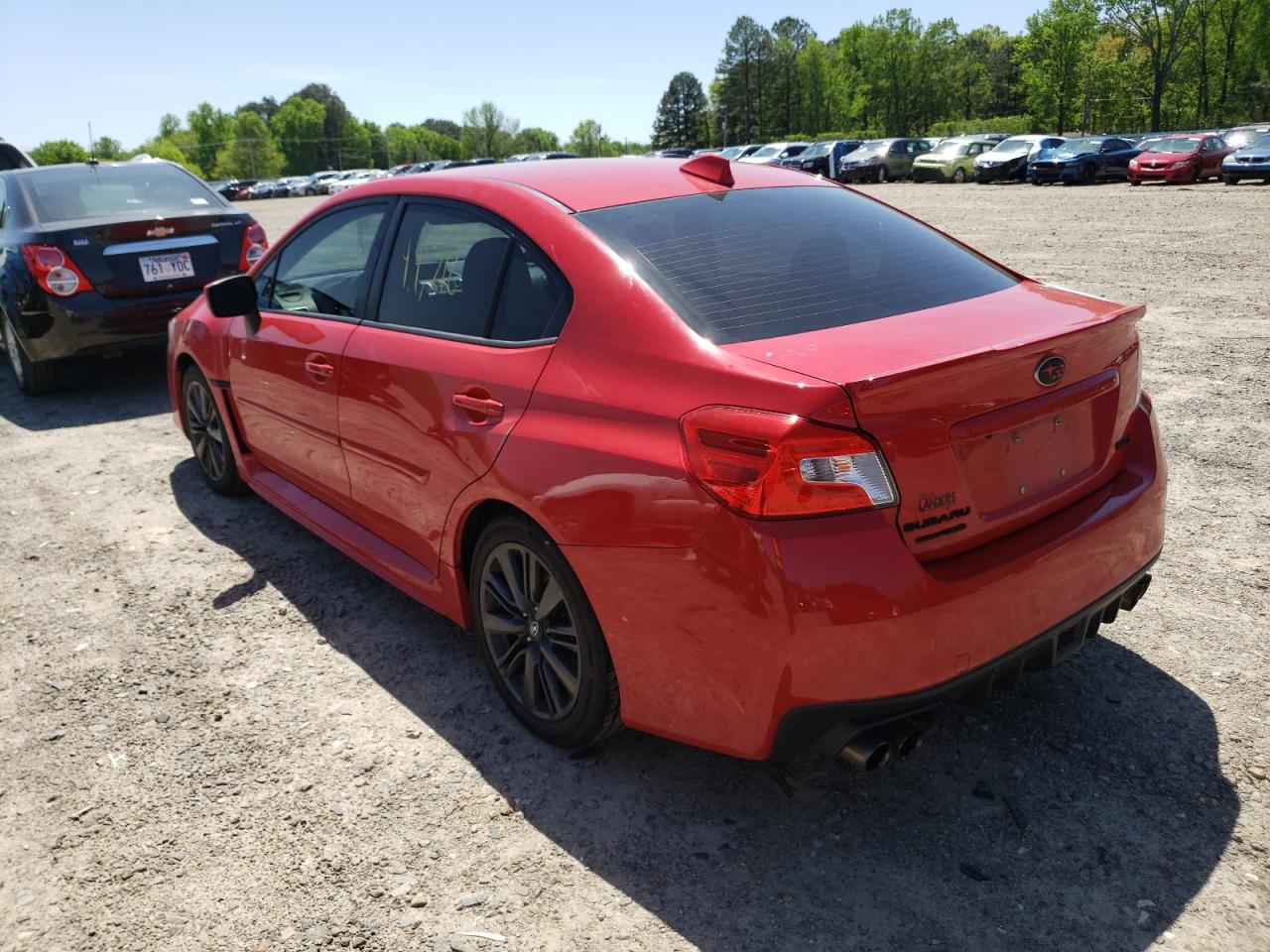 Photo 3 from auction – 2017 SUBARU WRX with VIN JF1VA1B64H9837986