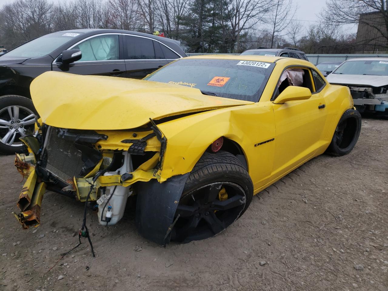 Photo 2 from auction – 2013 CHEVROLET CAMARO LS with VIN 2G1FA1E30D9163770