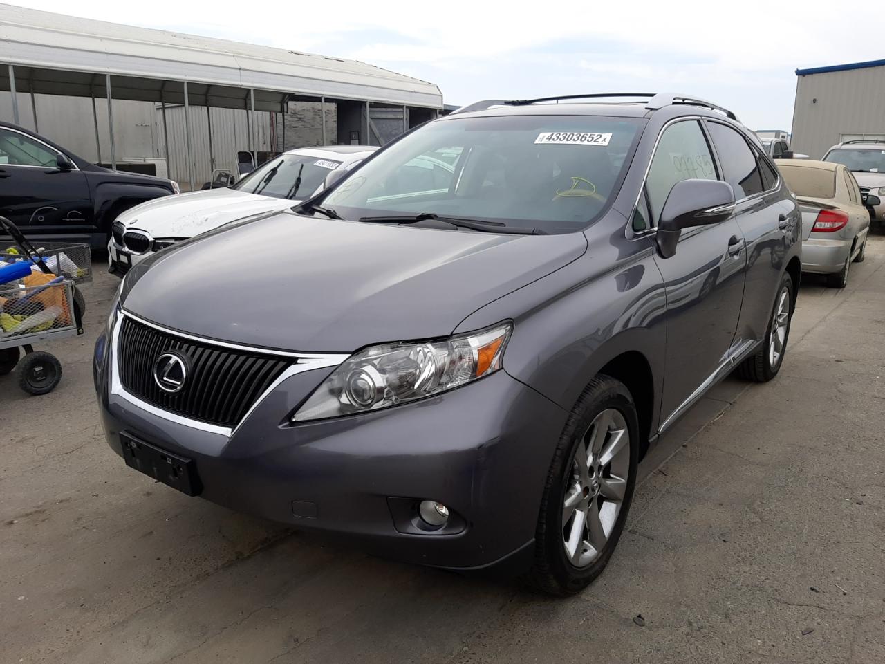 Photo 2 from auction – 2012 LEXUS RX 350 with VIN 2T2ZK1BA4CC075903